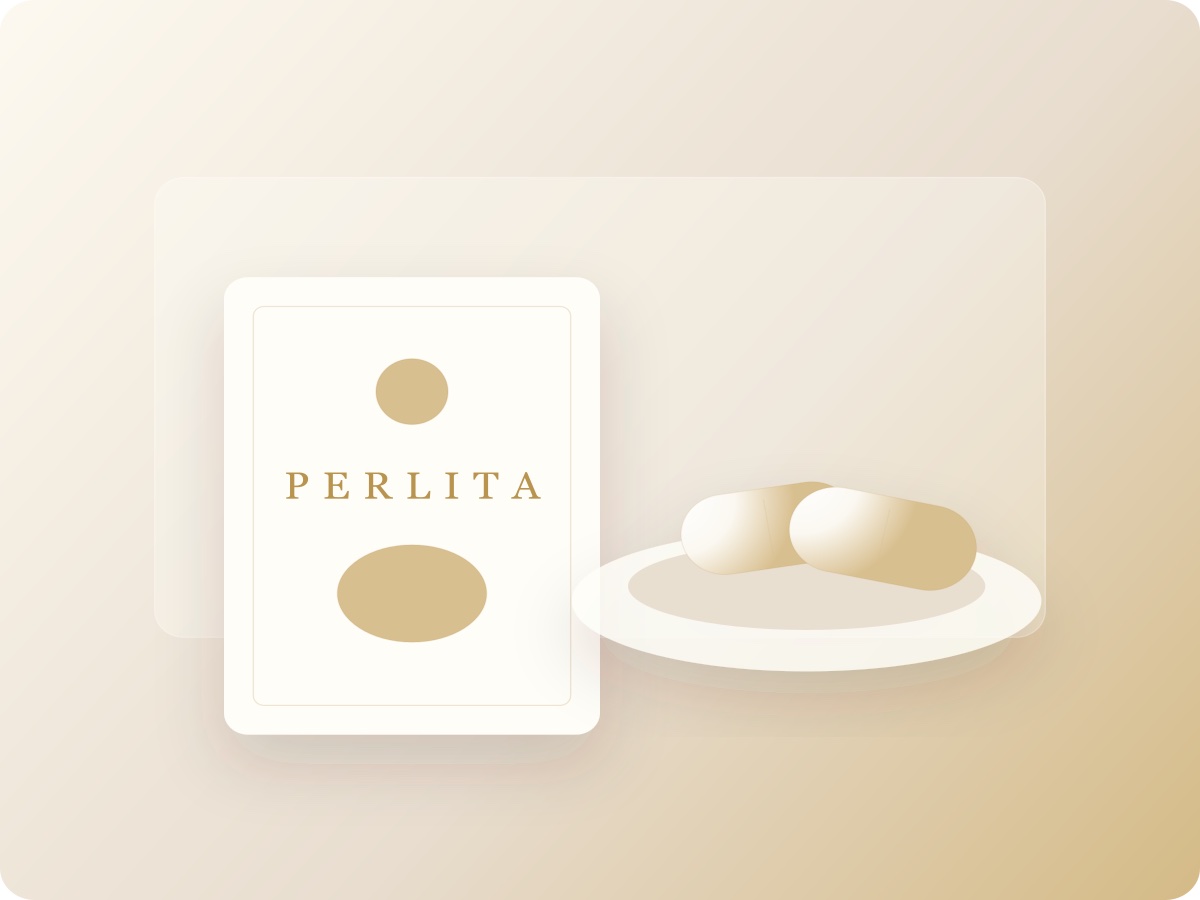 Perlita box and intimate comfort capsules before intimacy